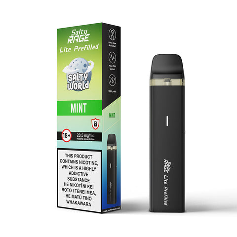 Mint -Salty Rage Lite Pre-filled Kit