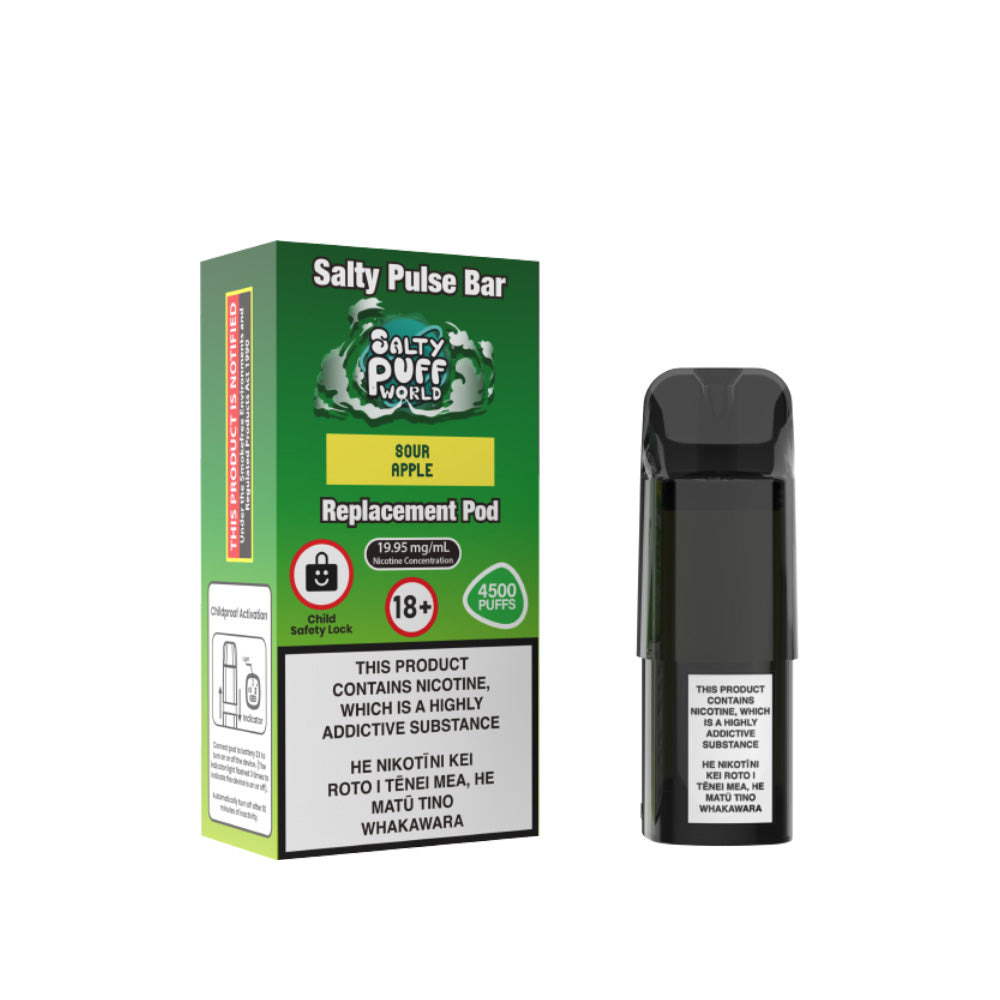 Salty Pulse Bar Disposable Vape Pre-filled Replacement Pods